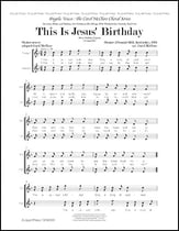 This Is Jesus' Birthday SSS choral sheet music cover